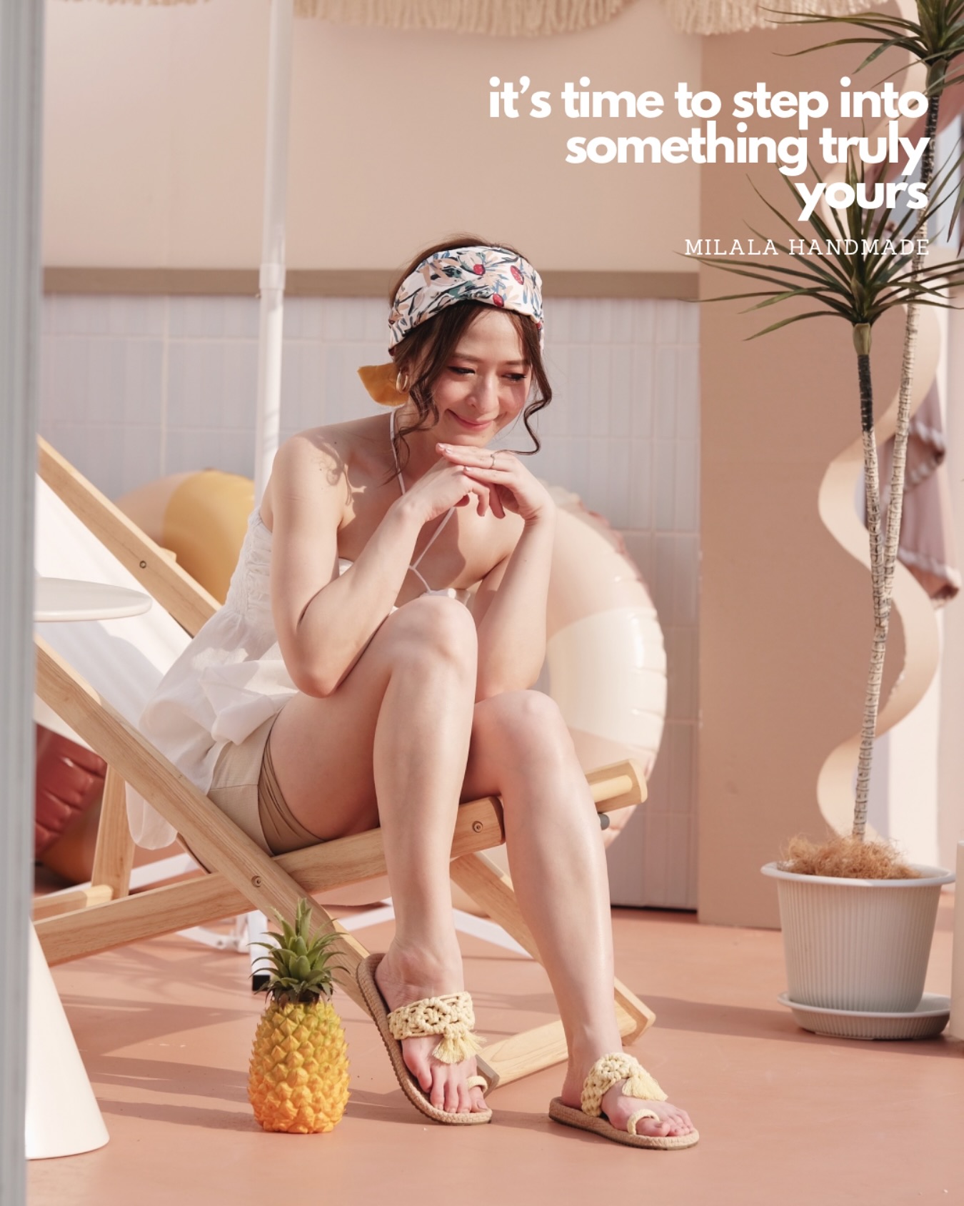 macrame handmade sandals by milala handmade