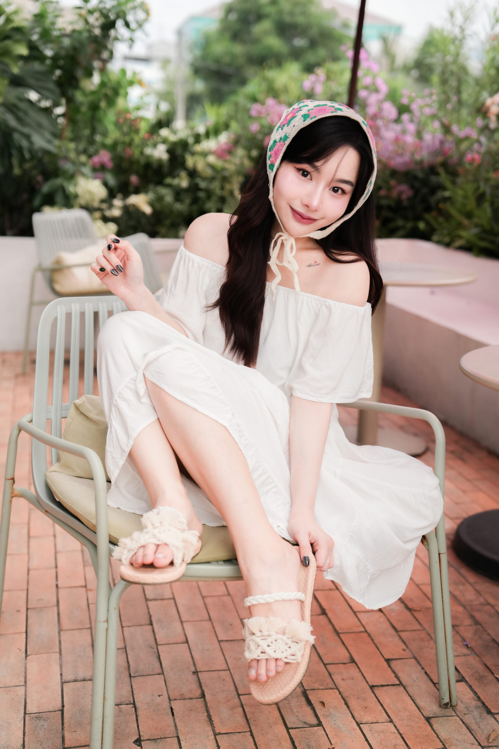 macrame with sandals world