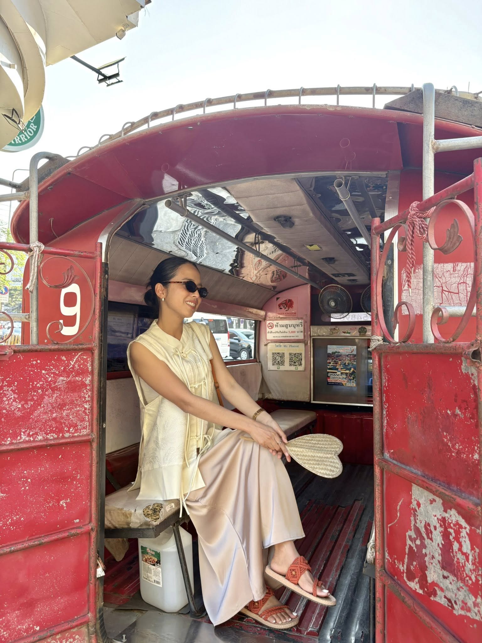 White Market Cut me please with sandals handmade thailand