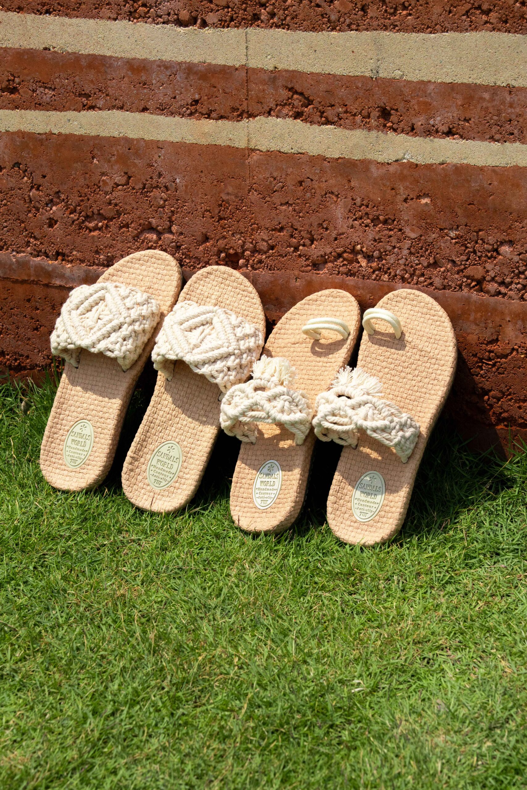 macrame and sandals worlds