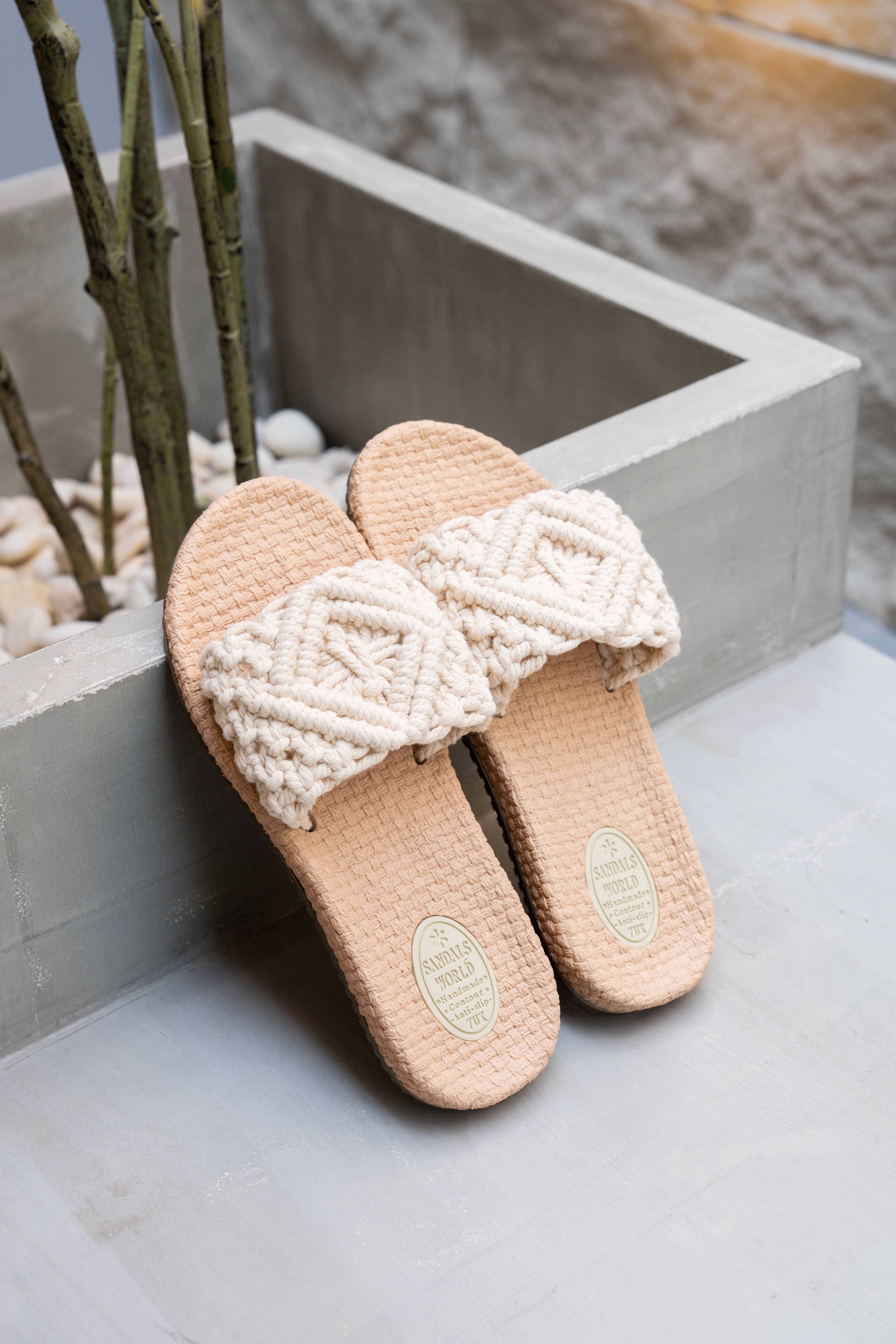 macrame and sandals worlds