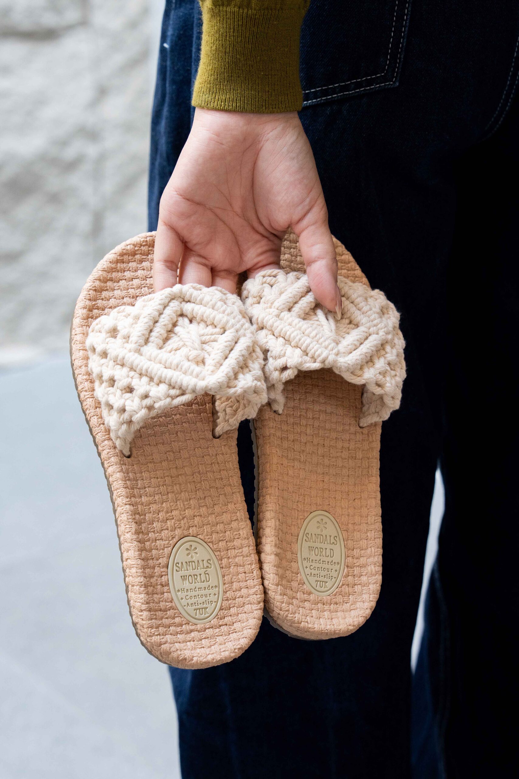 macrame and sandals worlds